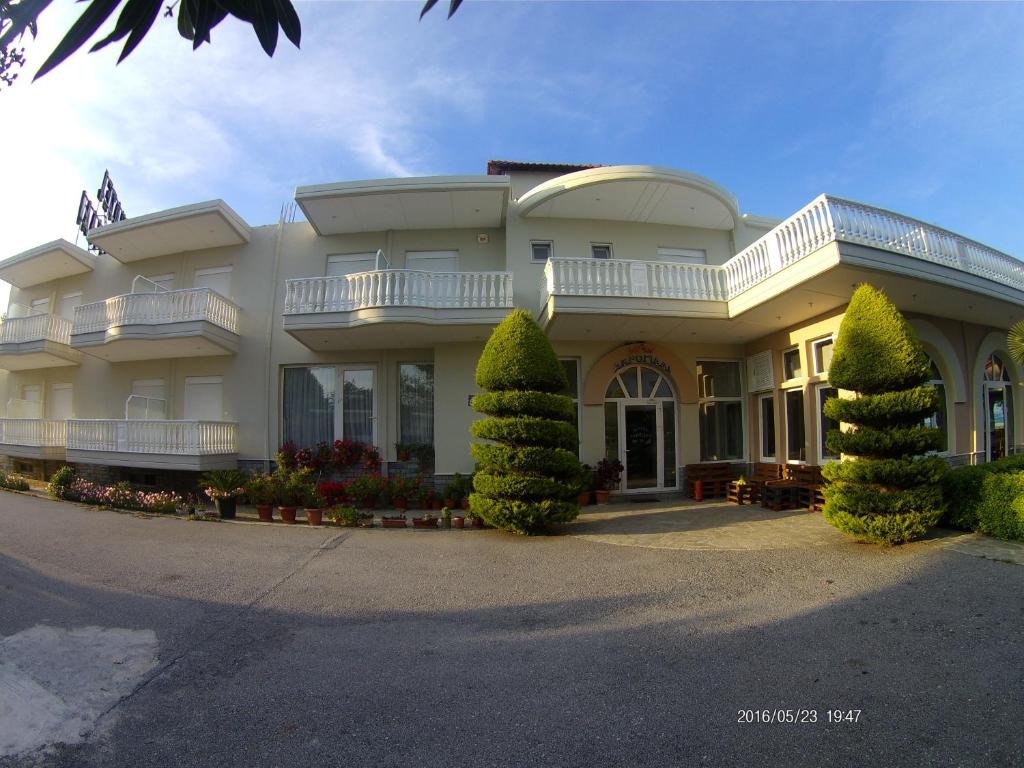 Budova, kde se hotel nachází