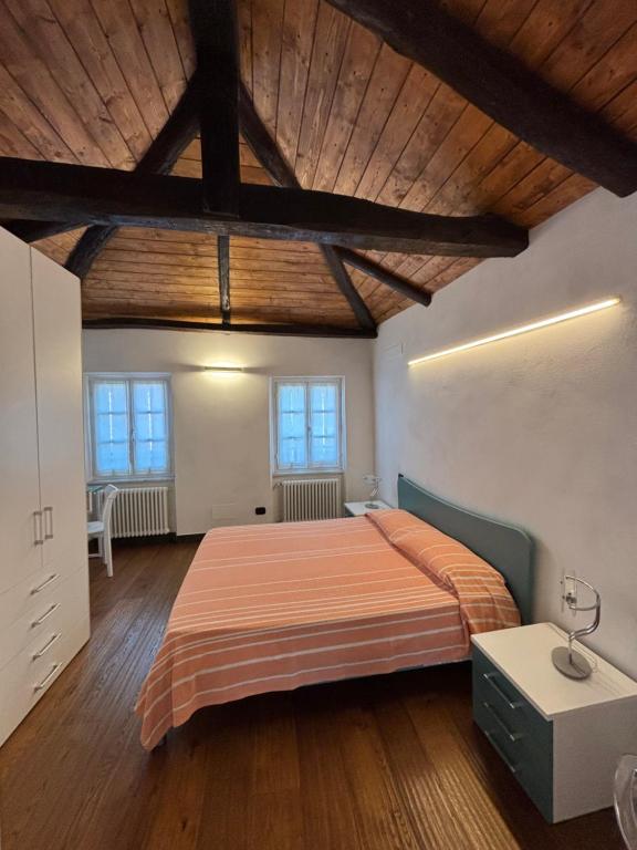 Postel nebo postele na pokoji v ubytování La Torretta