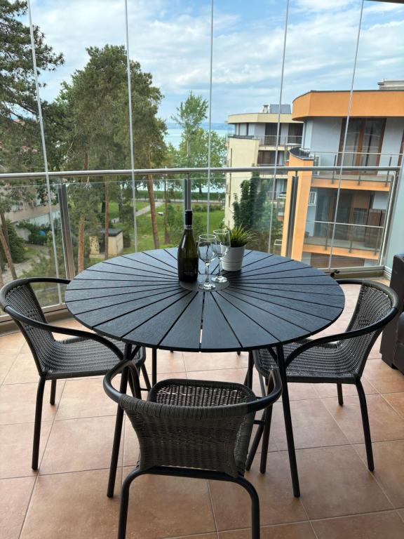 Balkón nebo terasa v ubytování Silver Gull Apartman