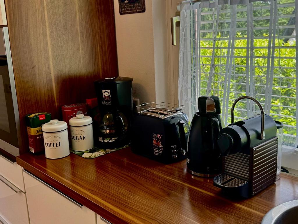 Koffie- en theefaciliteiten bij Haus Graf Velden
