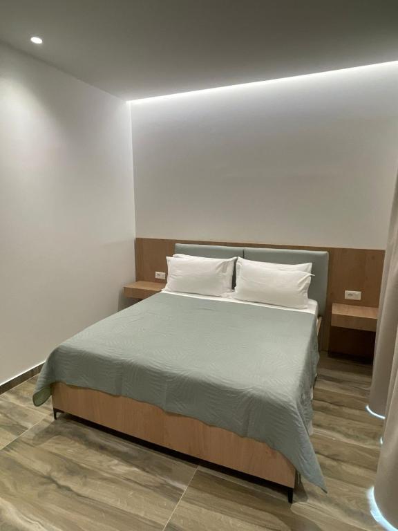 Postel nebo postele na pokoji v ubytování Nettuno Resort Orikum