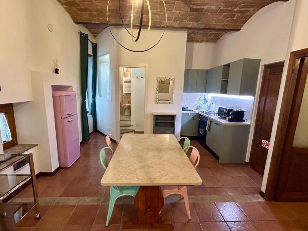 Køkken eller tekøkken på Casetta al Corso