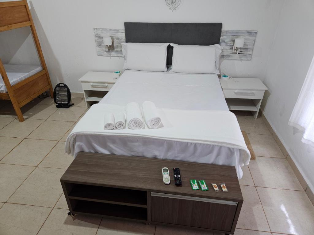 Postel nebo postele na pokoji v ubytování Encarna Hostel