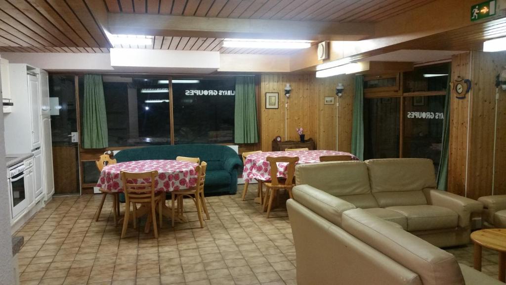 Posezení v ubytování Holidays Groupes Anzère