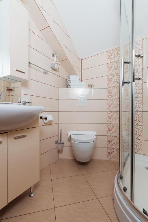 Kúpeľňa v ubytovaní Old town Villa TROGIR STARS with free parking