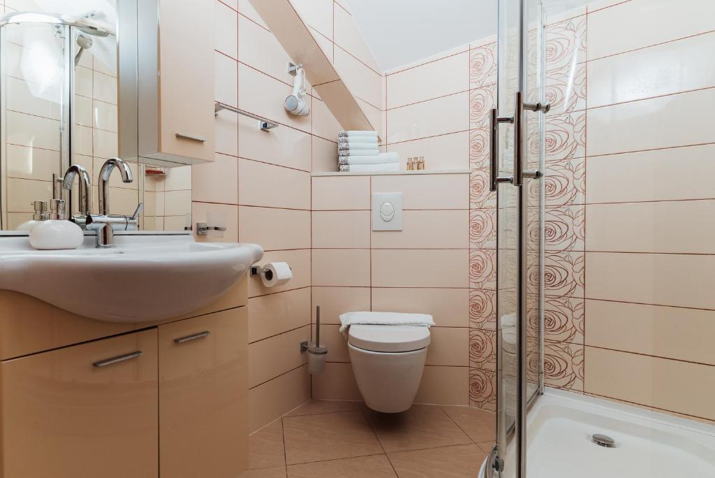 Kúpeľňa v ubytovaní Old town Villa TROGIR STARS with free parking