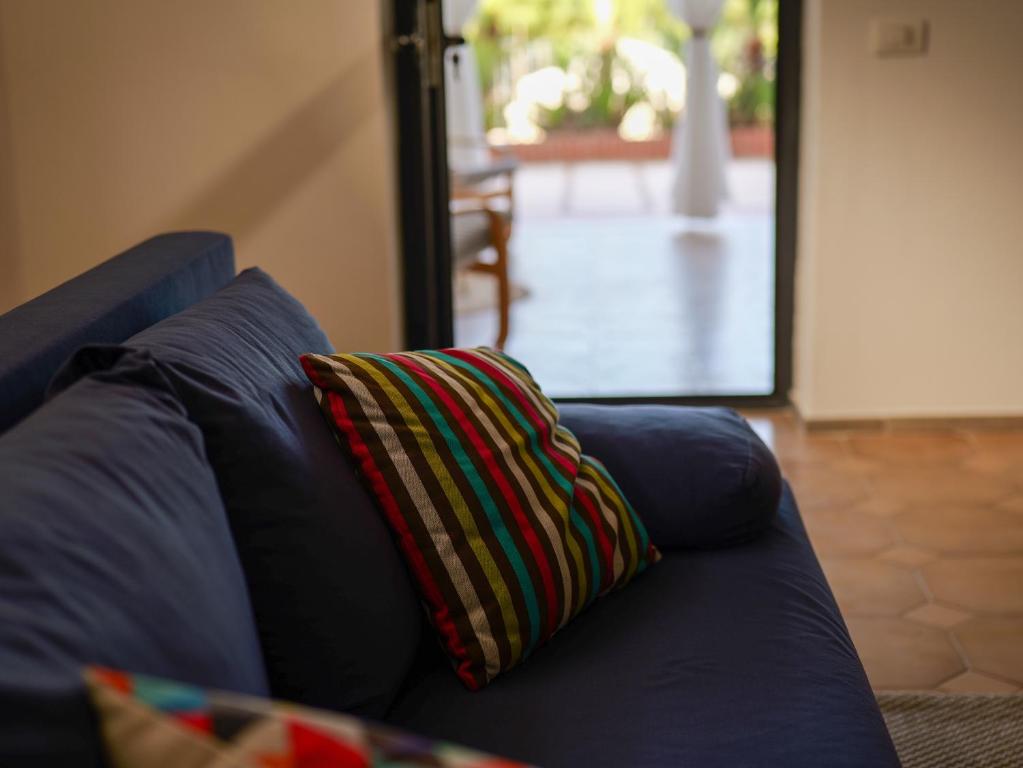 Posezení v ubytování Yurta Glamping San Leone & Casa Vacanza Baia Blu