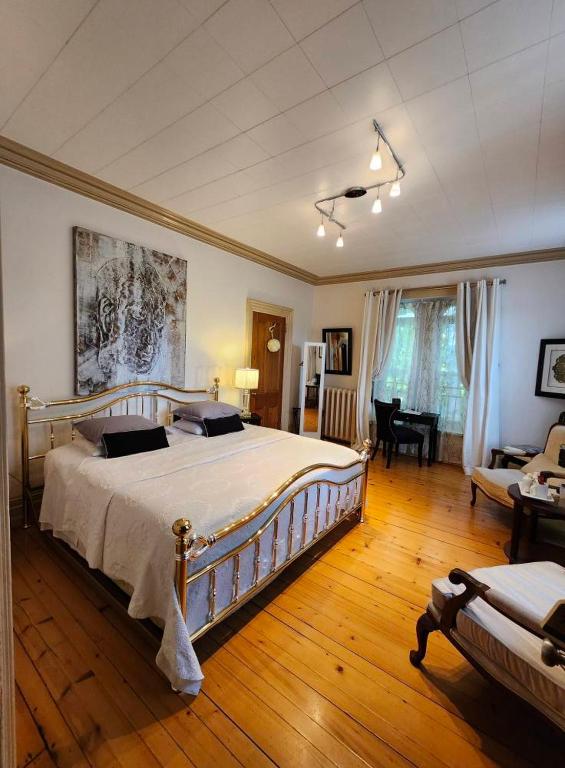Postel nebo postele na pokoji v ubytování Île de Garde B&B