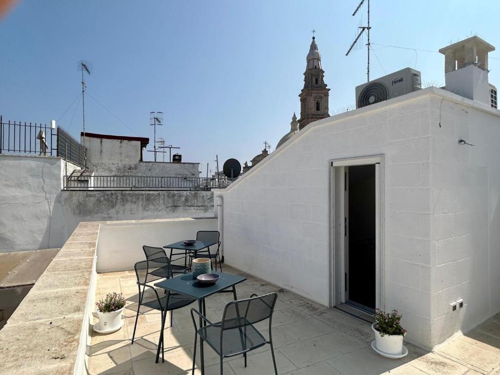 Balkón nebo terasa v ubytování Albergo Diffuso Monopoli