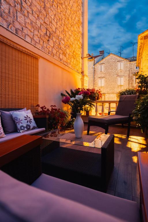 Posedenie v ubytovaní Old town Villa TROGIR STARS with free parking