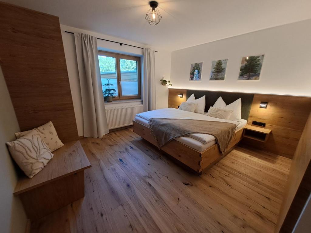 A bed or beds in a room at Appartement Kollingwald