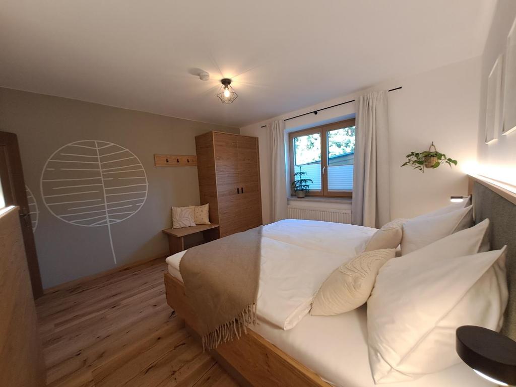 A bed or beds in a room at Appartement Kollingwald