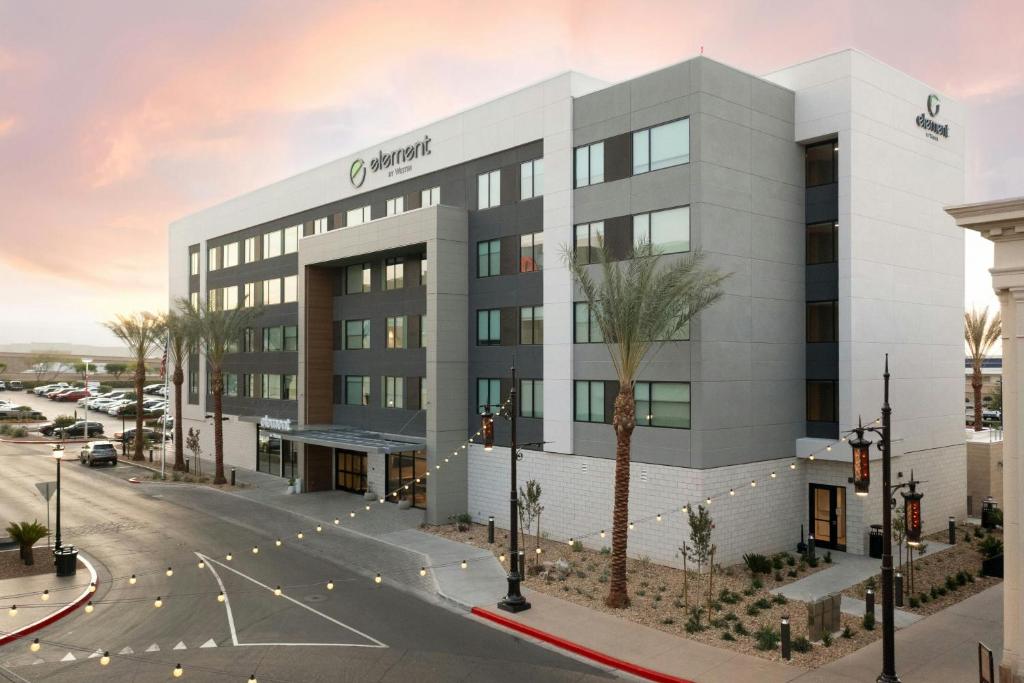 ein Rendering eines Renderings des MGM-Hotels in der Unterkunft Element Las Vegas Airport in Las Vegas
