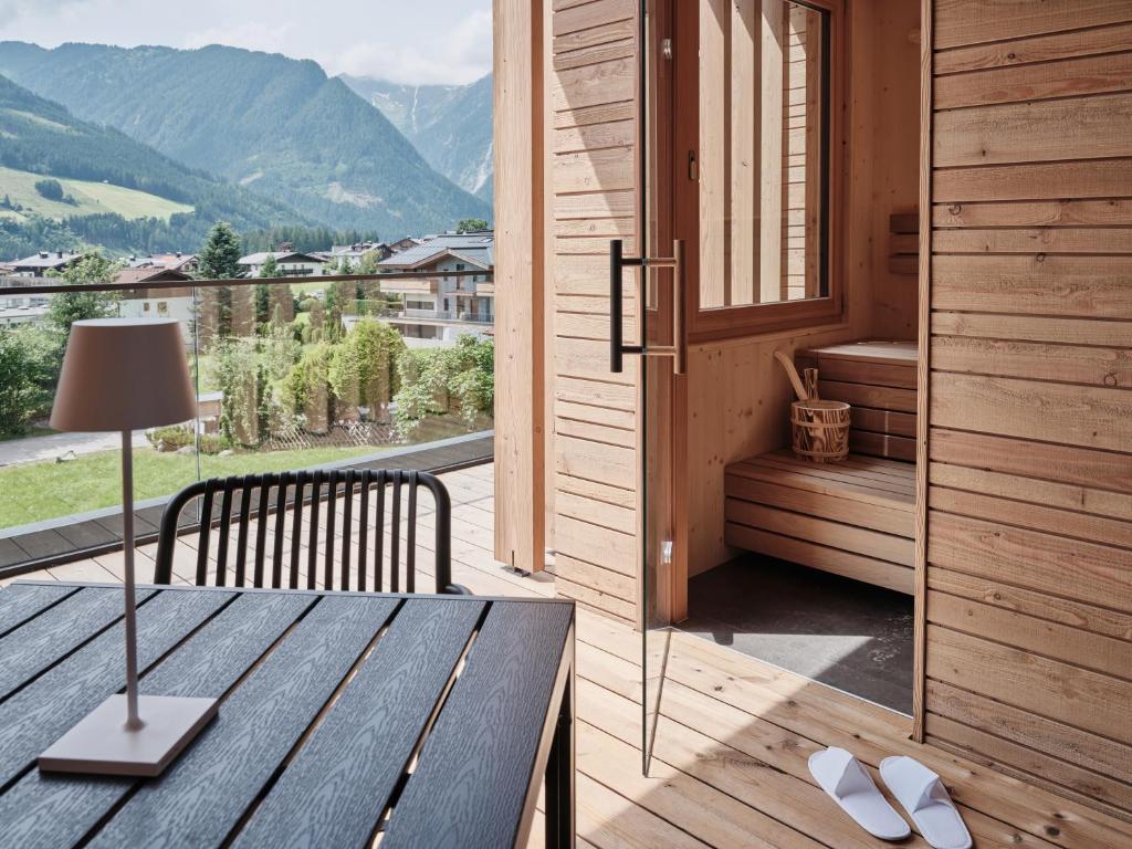 Nespecifikovaný výhled na hory nebo výhled na hory při pohledu z bed and breakfast