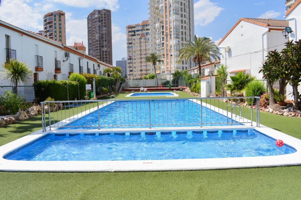 Πισίνα στο ή κοντά στο Ola Azul Bungalow I