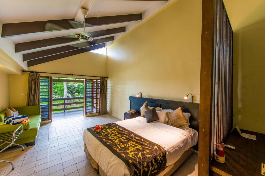 Postel nebo postele na pokoji v ubytování Mana Island Resort & Spa - Fiji