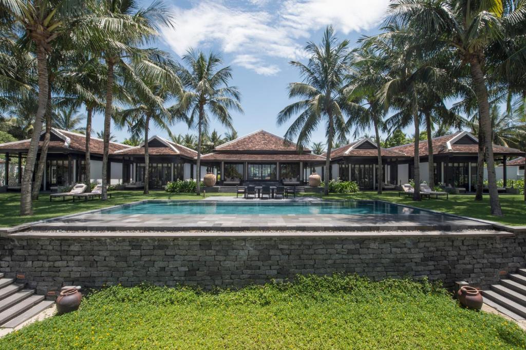 Bazén v ubytování Four Seasons The Nam Hai, Hoi An, Vietnam nebo v jeho okolí