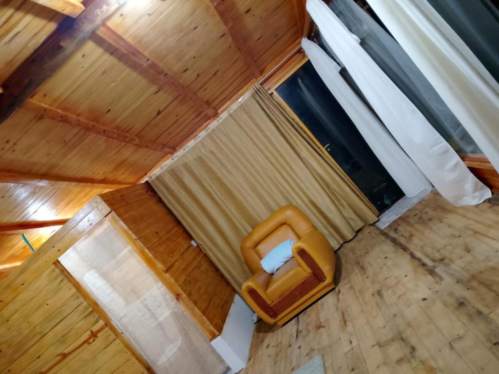 Koupelna v ubytování CABAÑAS ALASKA