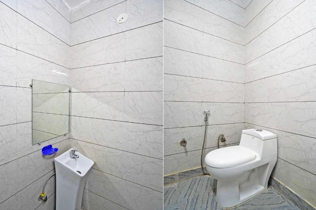 Koupelna v ubytování TWAMEV RESIDENCY