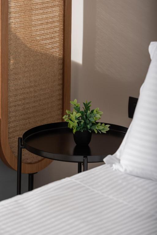 Postel nebo postele na pokoji v ubytování Suite di Lusso