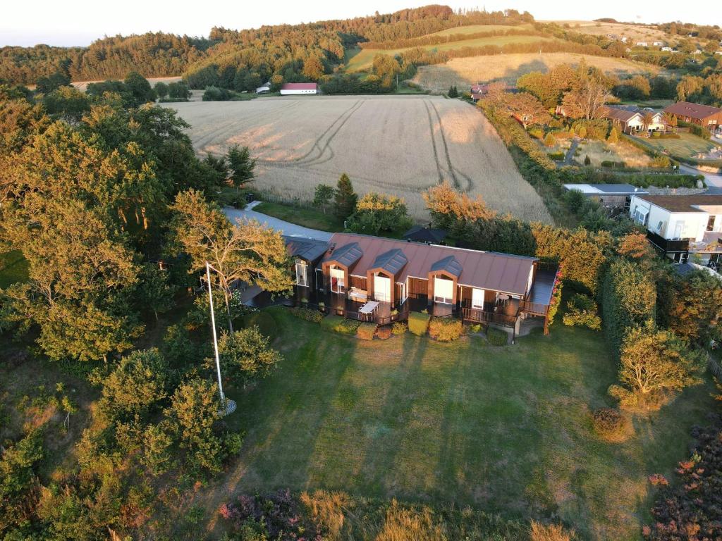 Naturlandskabet i nærheden af feriehuset