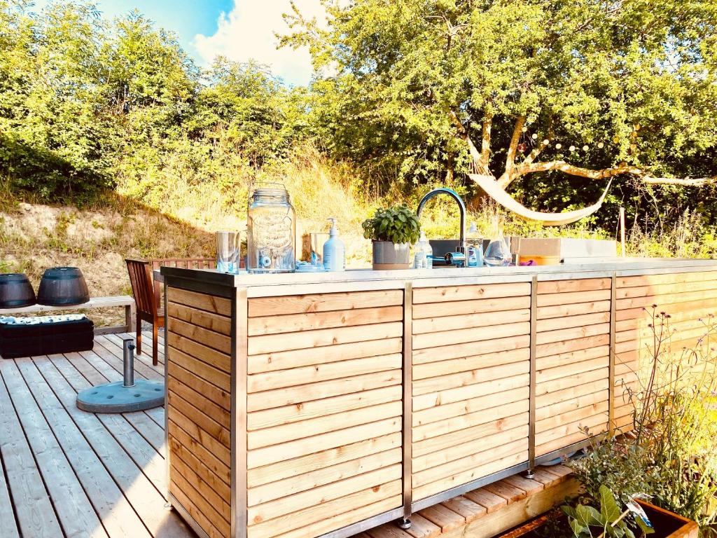 Vườn quanh Panoramic Views For Luxury Outdoor Life Bornholm