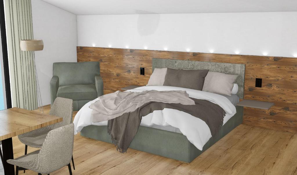 Posezení v ubytování Kristall Apartments