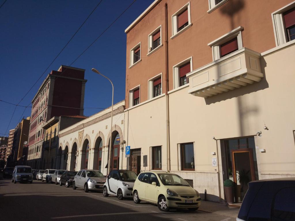 The building in which a vendégházakat is located