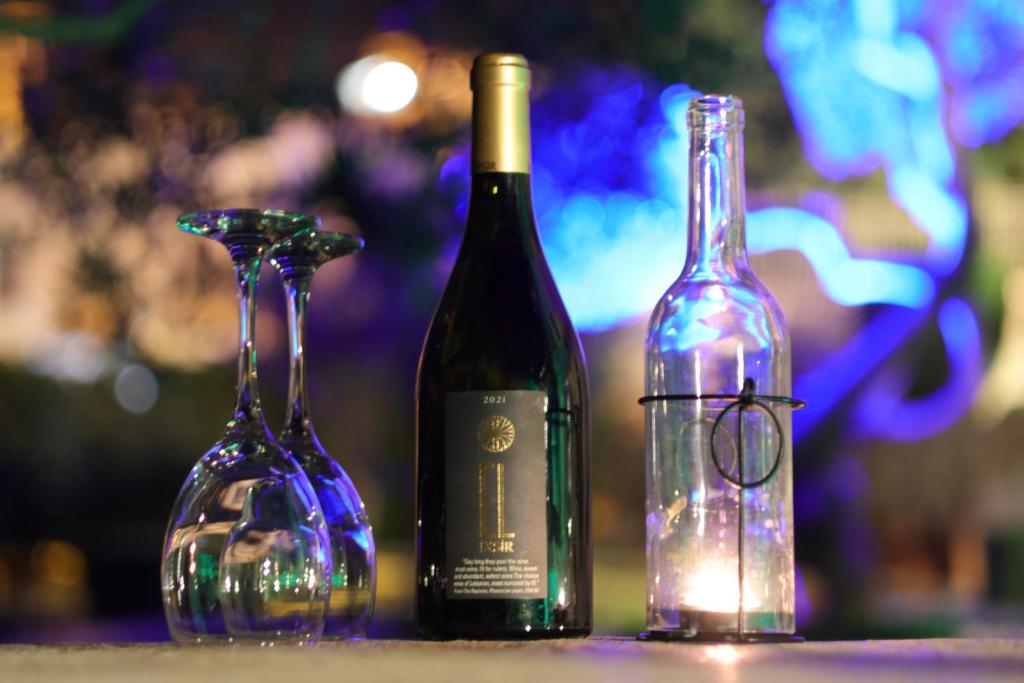 Nápoje v ubytování Stone Cellars