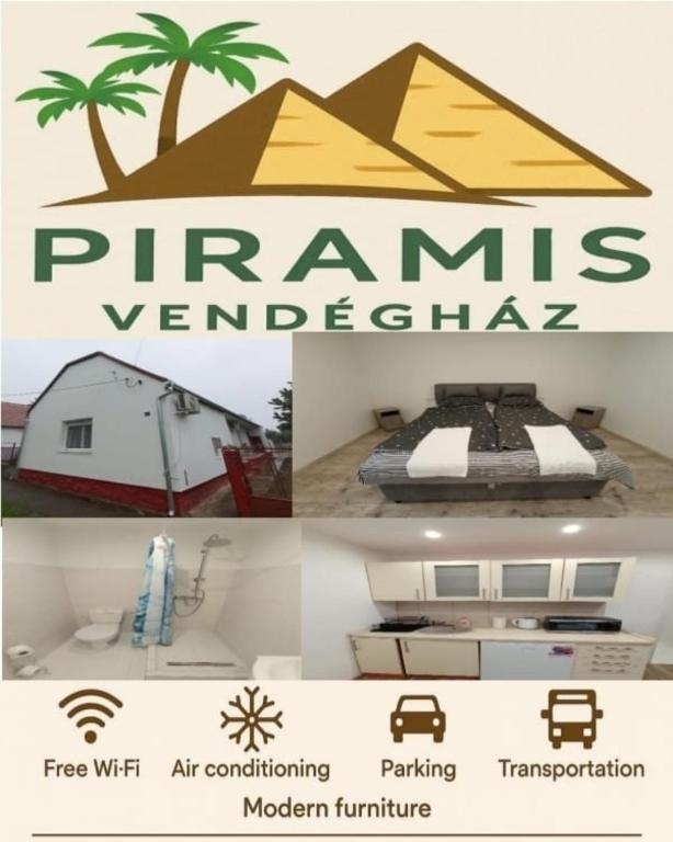 Fotografie z fotogalerie ubytování Pyramids Piramis Vendeghaz v destinaci Magyarbóly