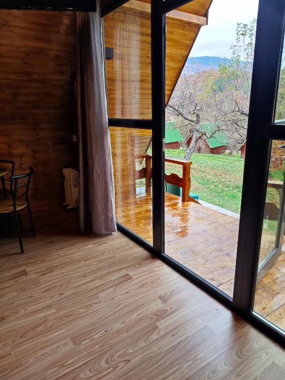 Balkón nebo terasa v ubytování Călăreții lui Țepes