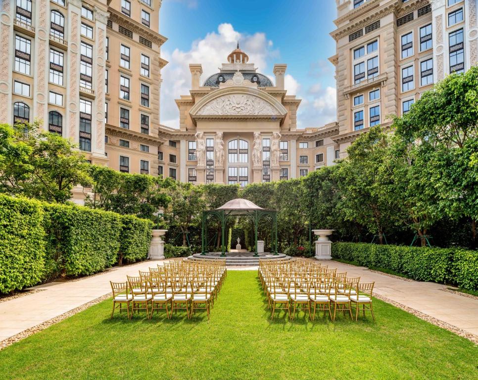 Zahrada ubytování Palazzo Versace Macau