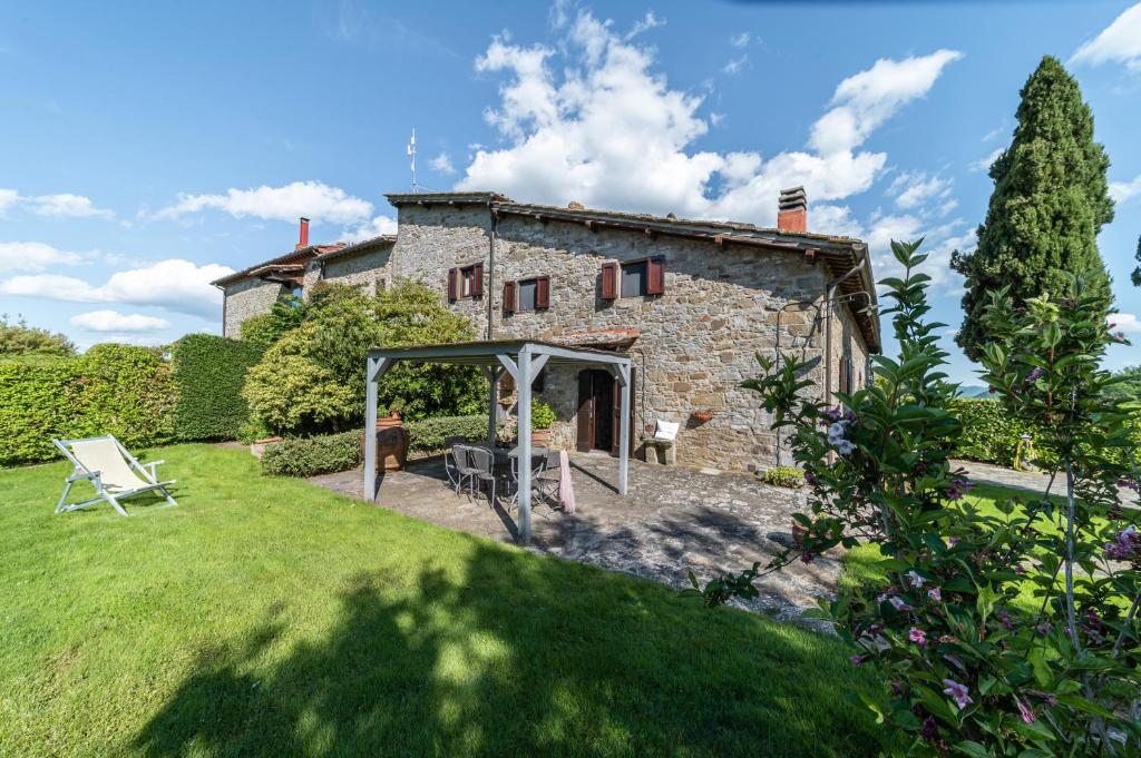 Zahrada ubytování Podere la Fornace