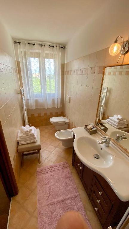 Koupelna v ubytování B&B Civico 61