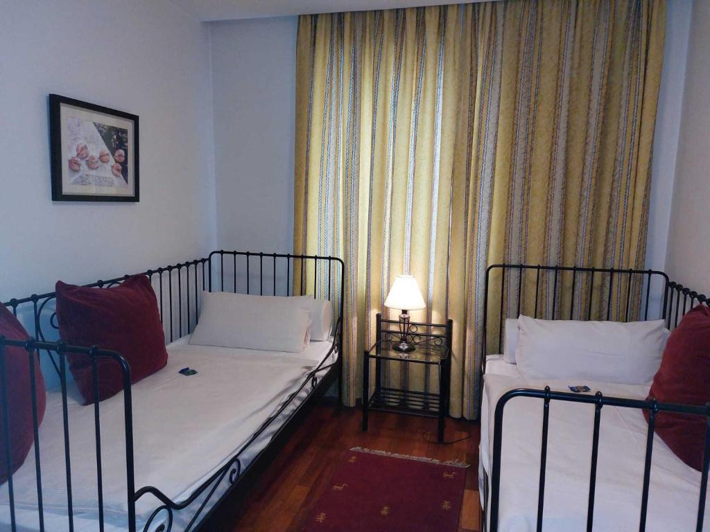 Postel nebo postele na pokoji v ubytování Hotel Goldener Stern