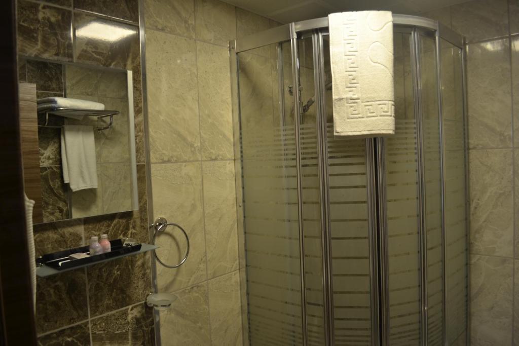 Koupelna v ubytování Divrigi Kosk Hotel