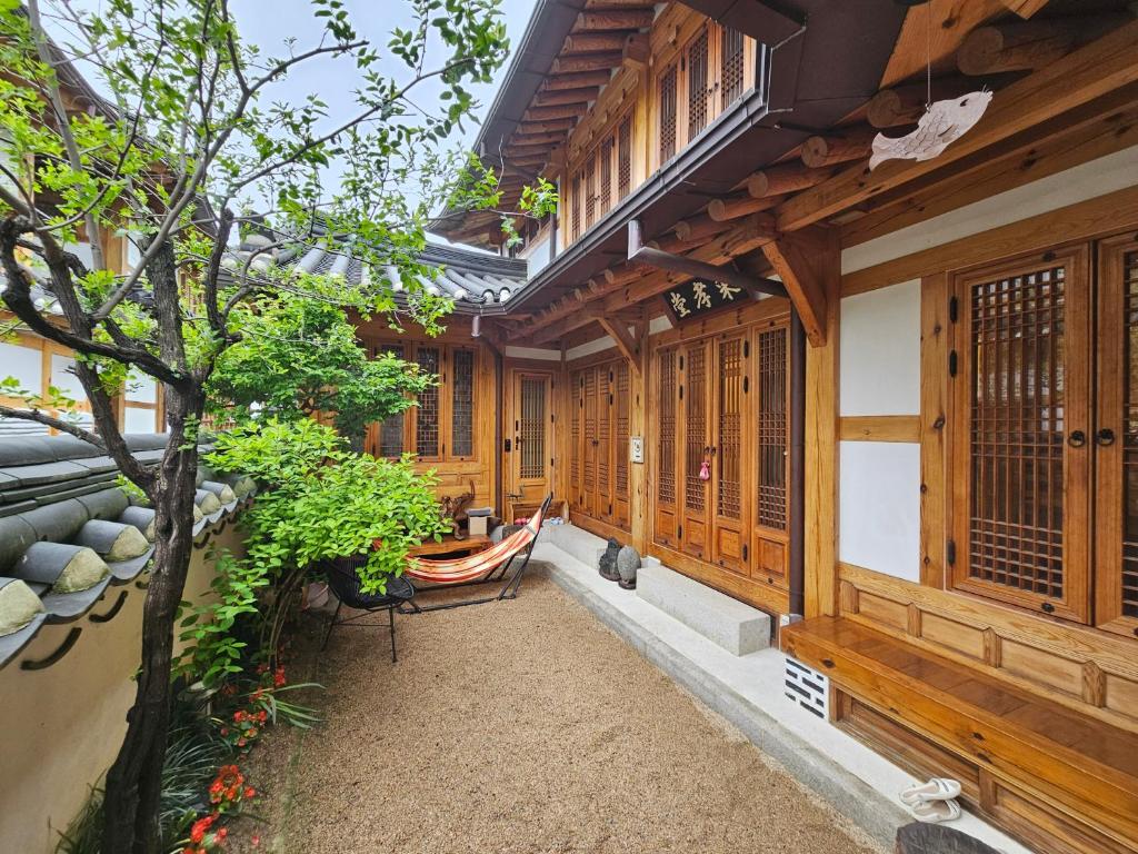 Zahrada ubytování Chaehyodang Hanok Stay