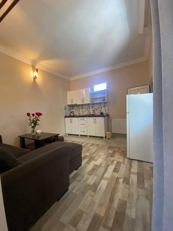 Kuchyň nebo kuchyňský kout v ubytování Guest House Deme