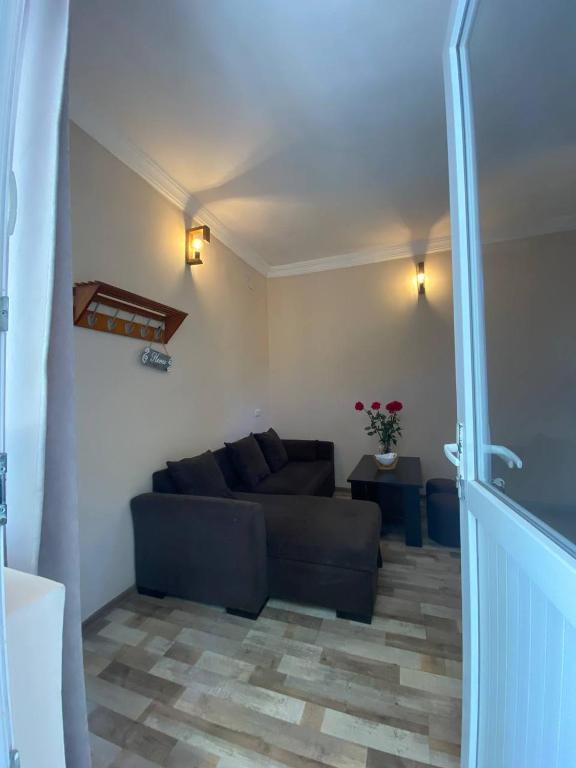 Posezení v ubytování Guest House Deme