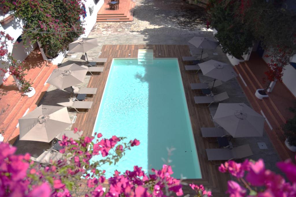 Bazén v ubytování Boutique Hotel Tilos Mare nebo v jeho okolí