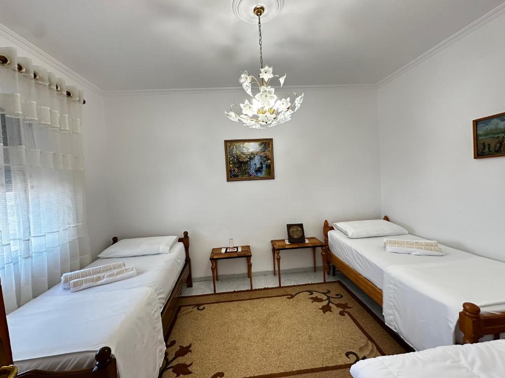 Postel nebo postele na pokoji v ubytování The view Guest House