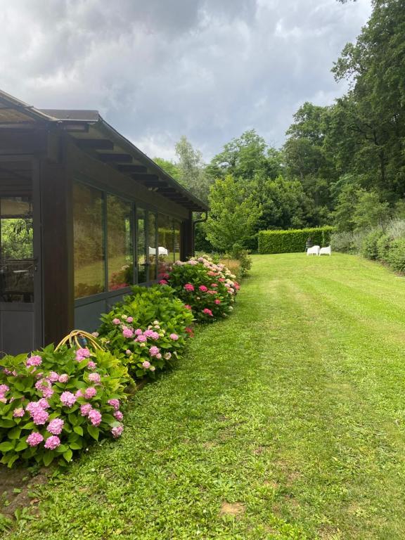 Zahrada ubytování Il Borghetto Andrea Tafi