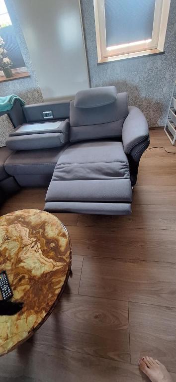 Posezení v ubytování Ferienhaus für max6Gäste 2Kids 4Erwn