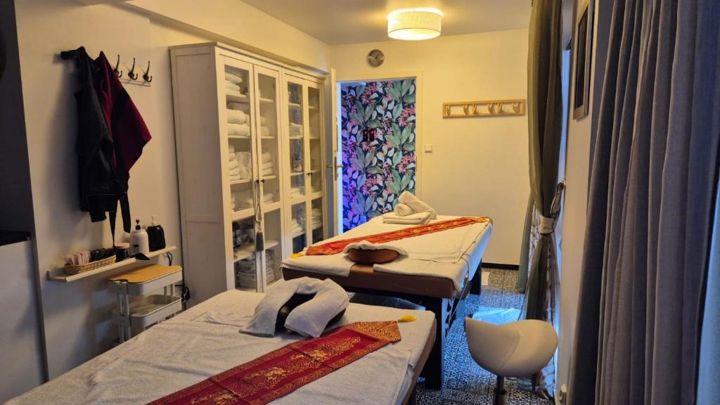 Lázně a/nebo wellness v ubytování HOTEL Amber Suite & SPA - Enklawa dla Dorosłych