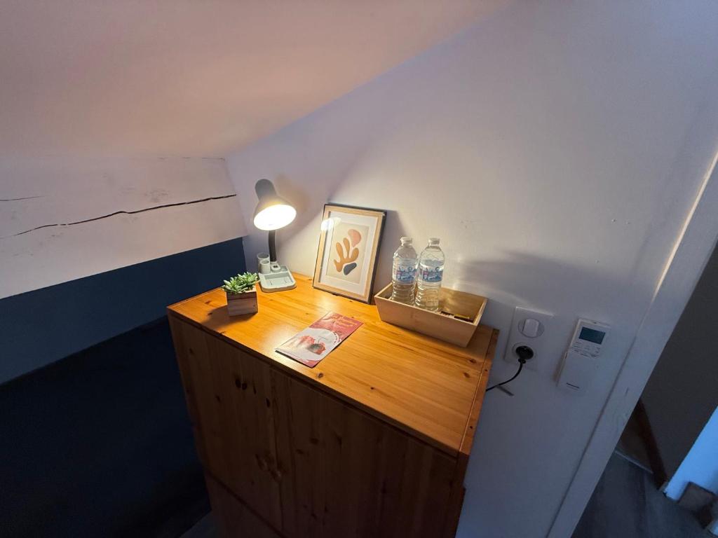 Kuchyň nebo kuchyňský kout v ubytování Ô'Berge & Chambres Avignon