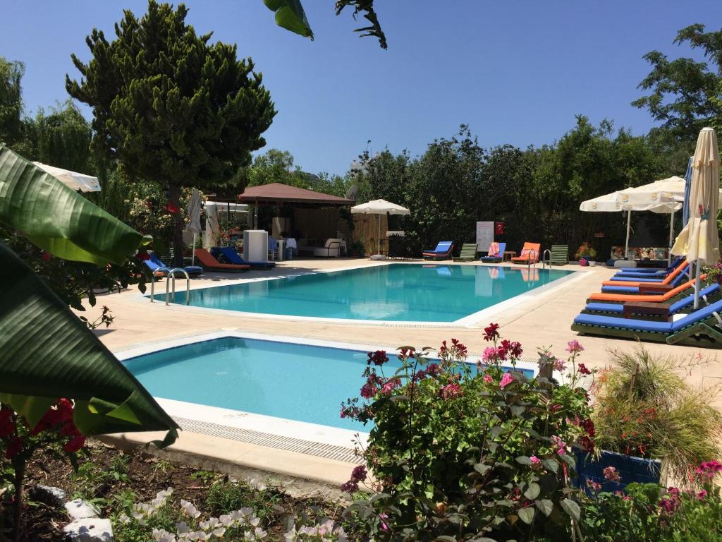The swimming pool at or close to Paradise Garden Apartments
