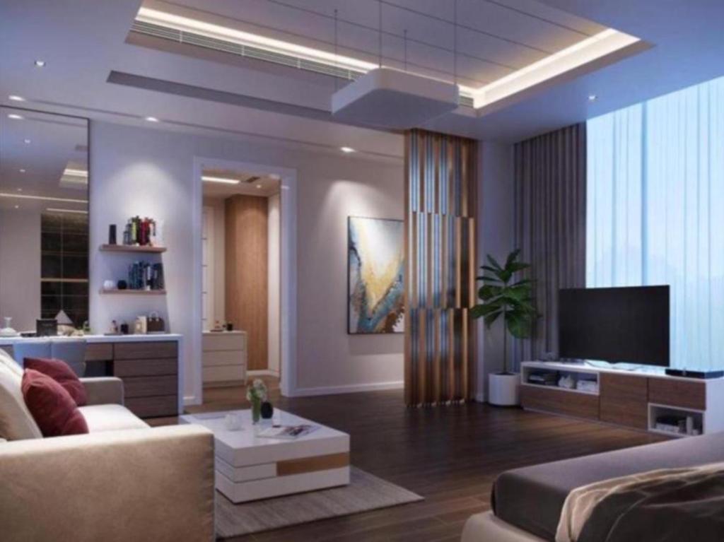 TV a/nebo společenská místnost v ubytování Luxary Home Mariott Marquis