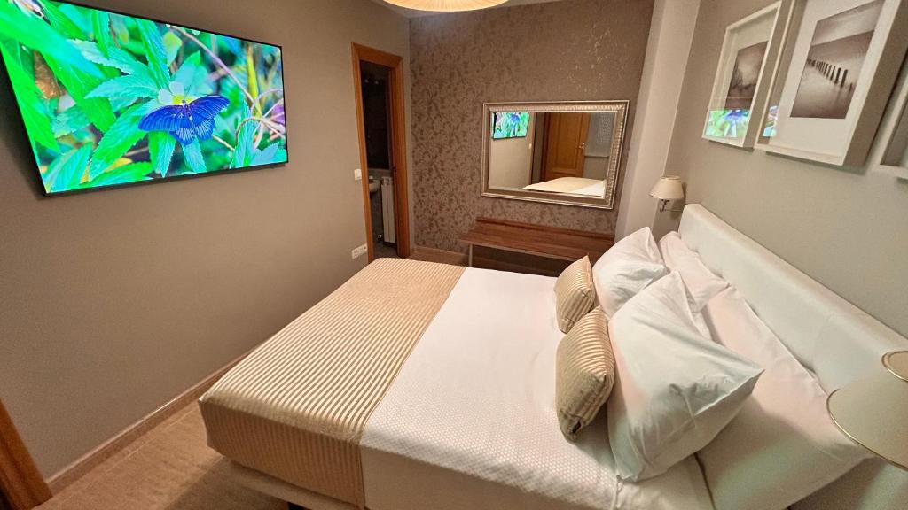 TV a/nebo společenská místnost v ubytování Piso Zentro Calatayud