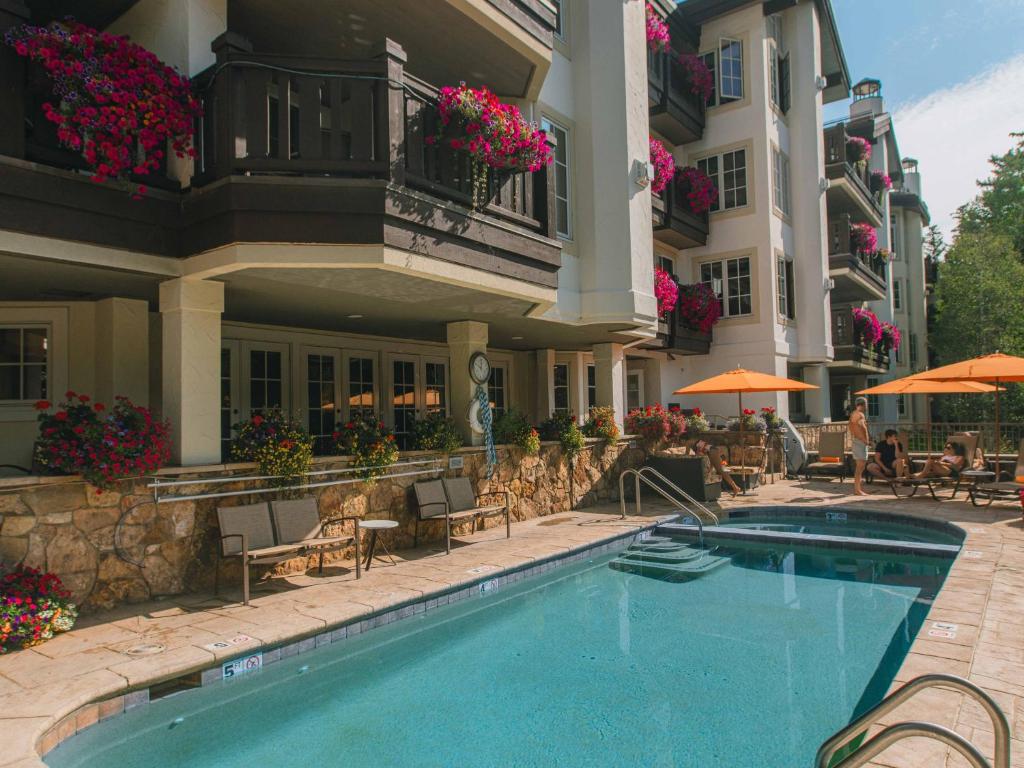Bazén v ubytování Austria Haus Hotel nebo v jeho okolí