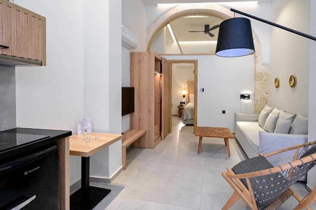 Kuchyňa alebo kuchynka v ubytovaní Marea Boutique Suites